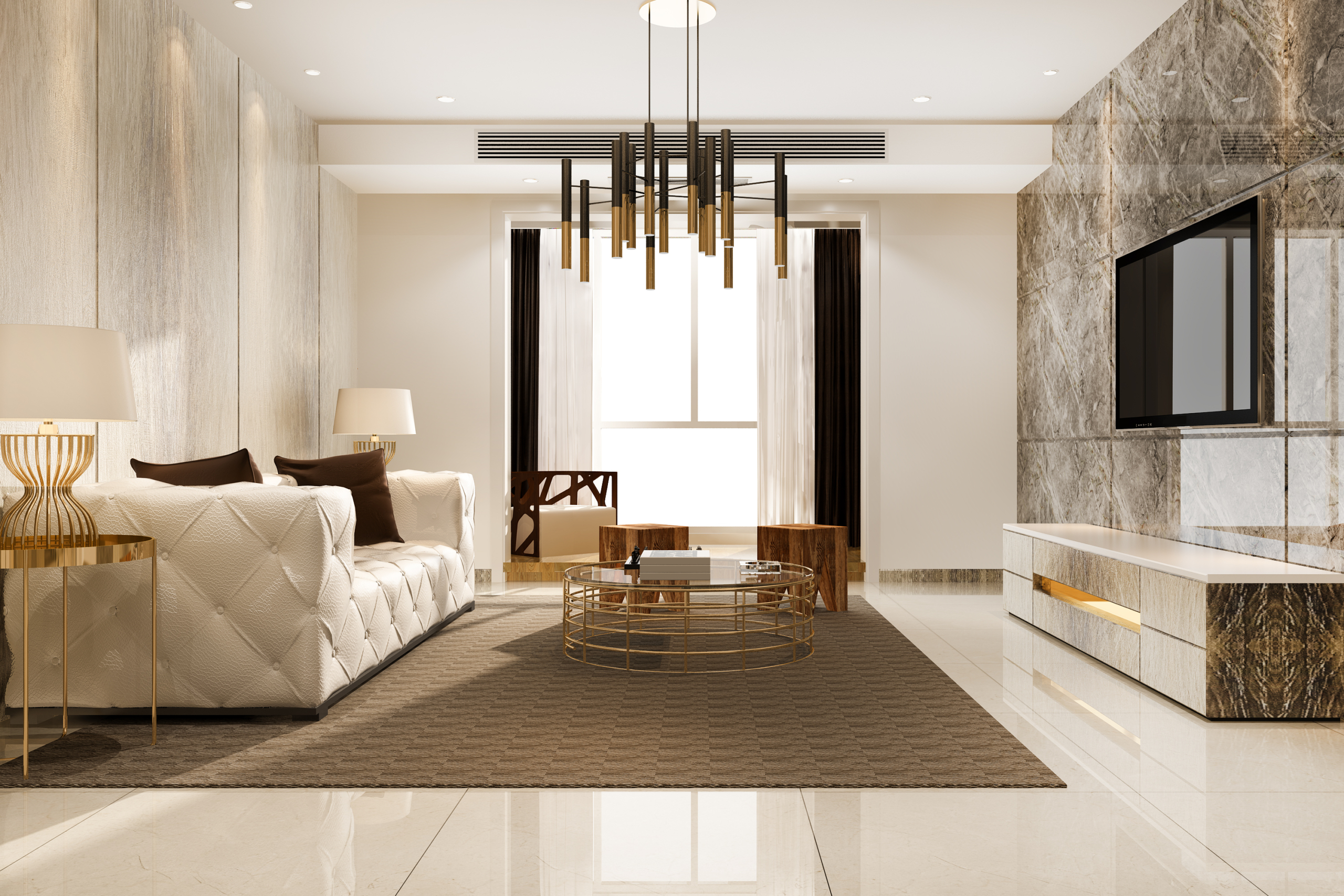 Luxury living room