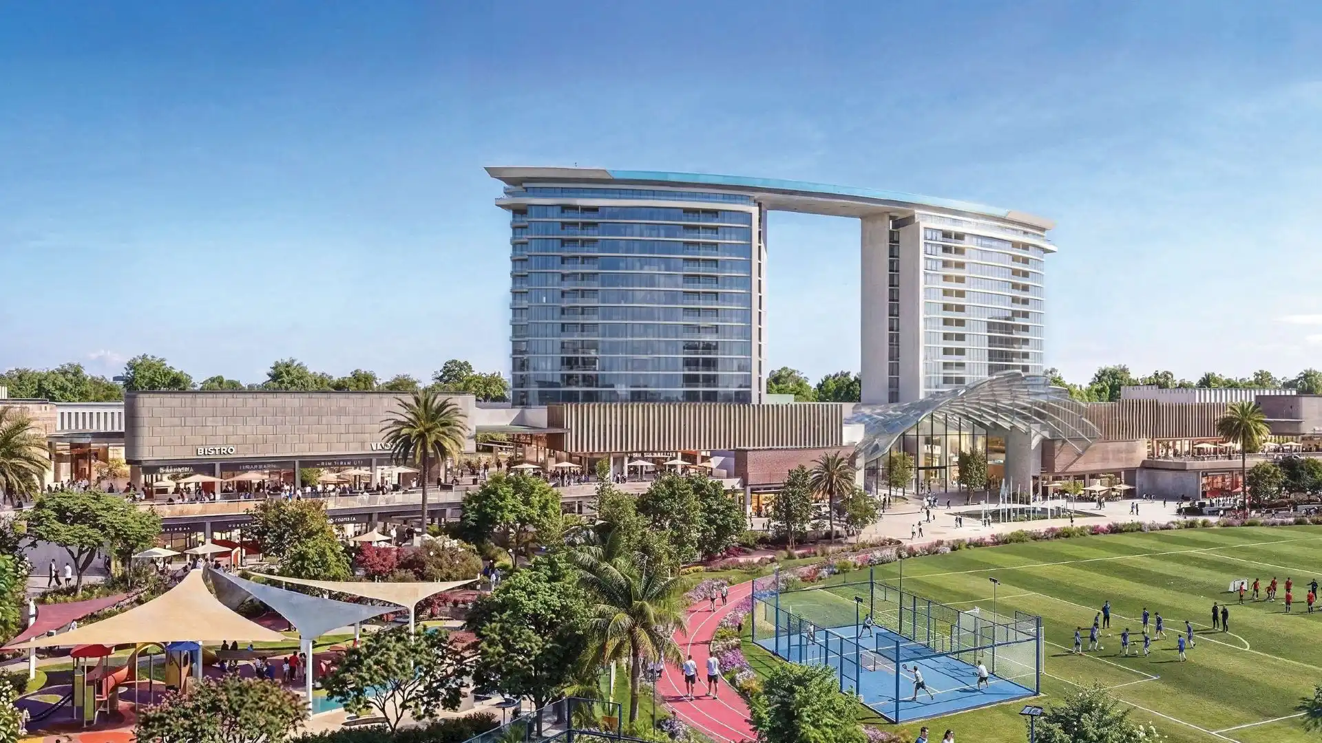 Sports facilities at Sobha Sanctuary