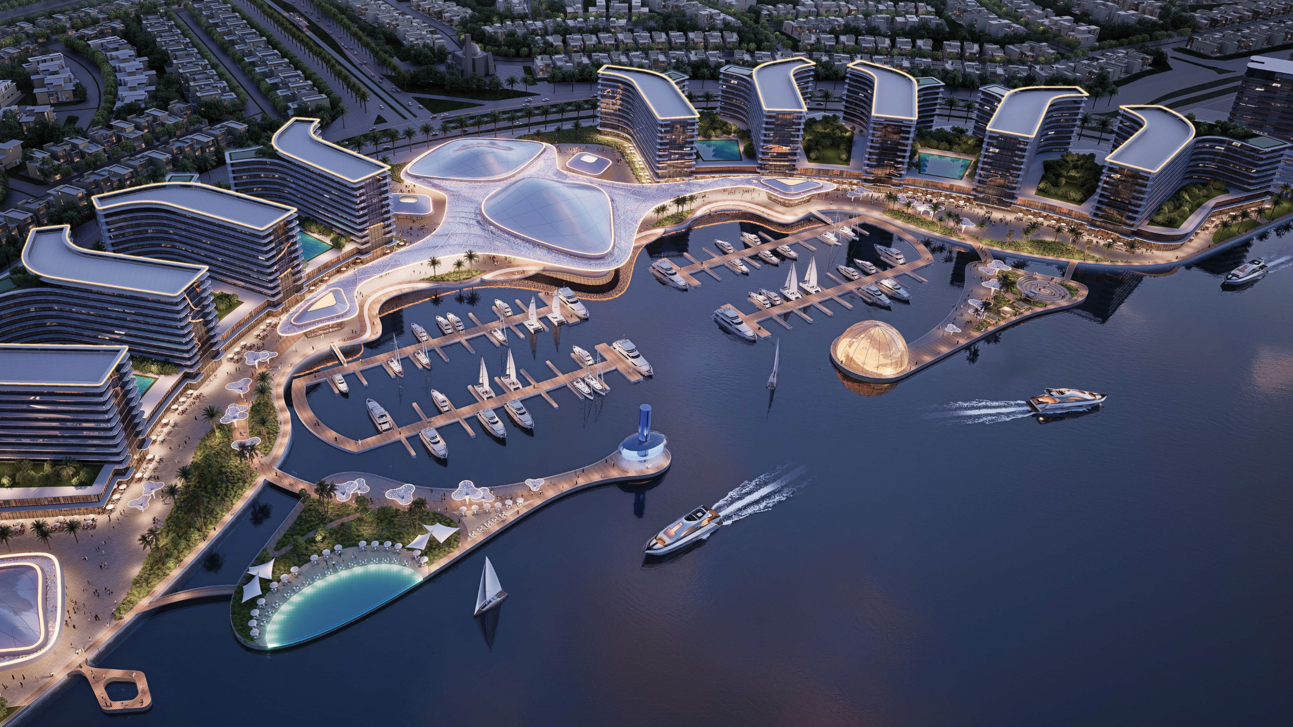 Sobha City Abu Dhabi — Al Bahiya masterplan waterfront community