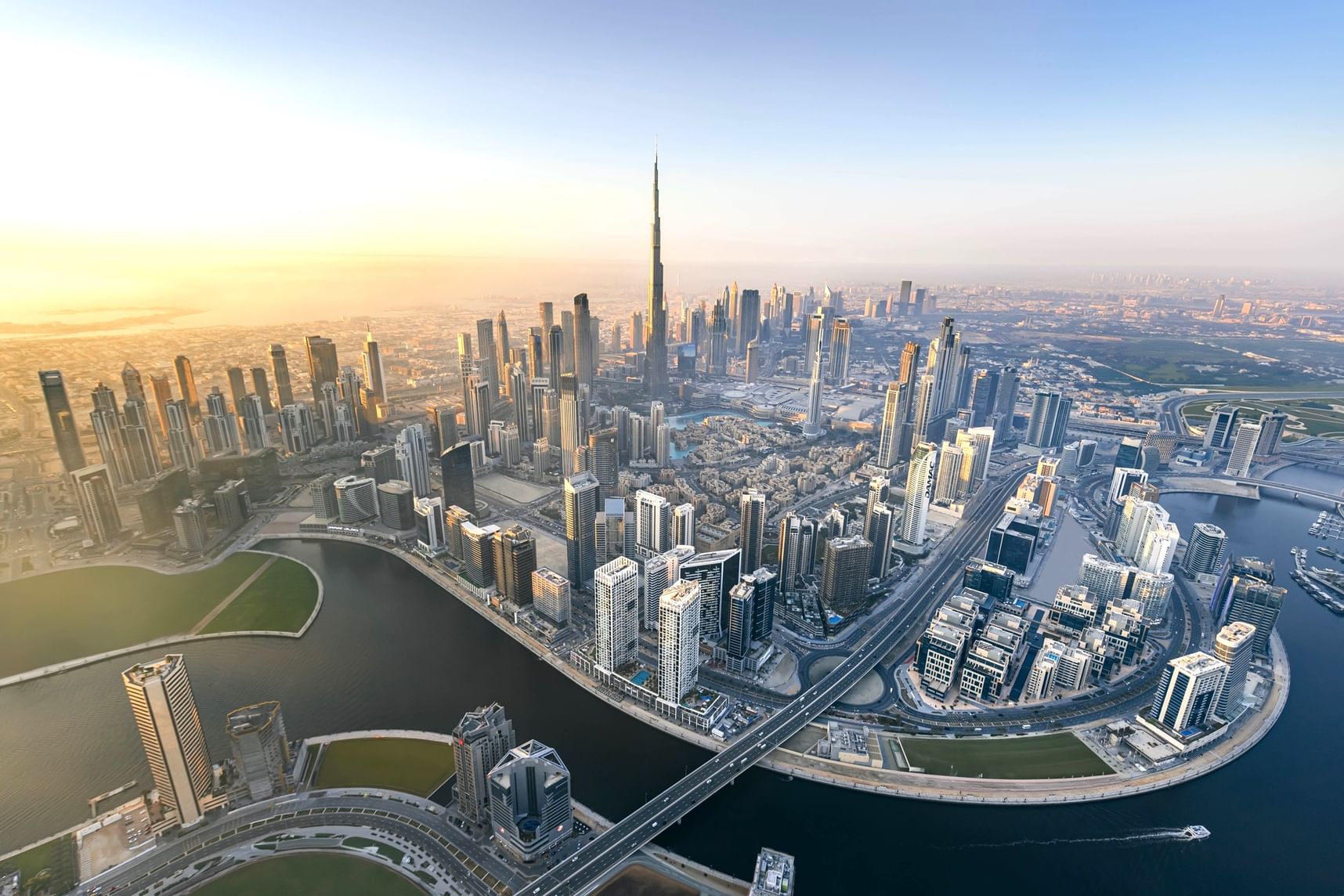 Dubai real estate market report Q2 2026 — skyline view of Dubai's prime residential corridor