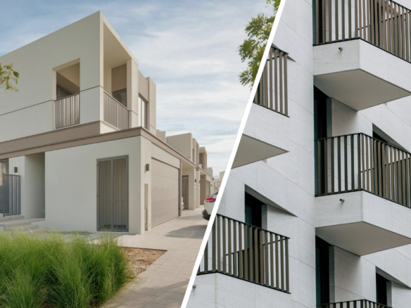 dubai villas vs apartments 2026