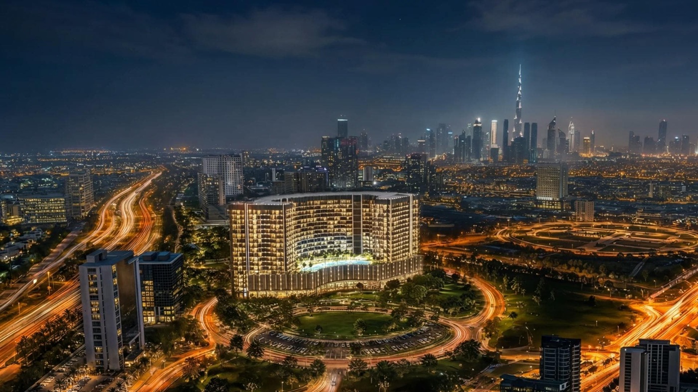 Binghatti Wraith Al Jaddaf Dubai — exterior architectural detail