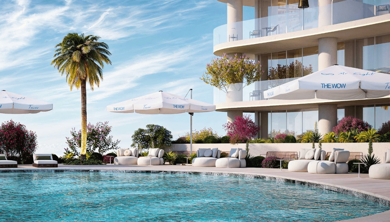 The WOW Tower — architecture and community design in Dubai Land Residence Complex