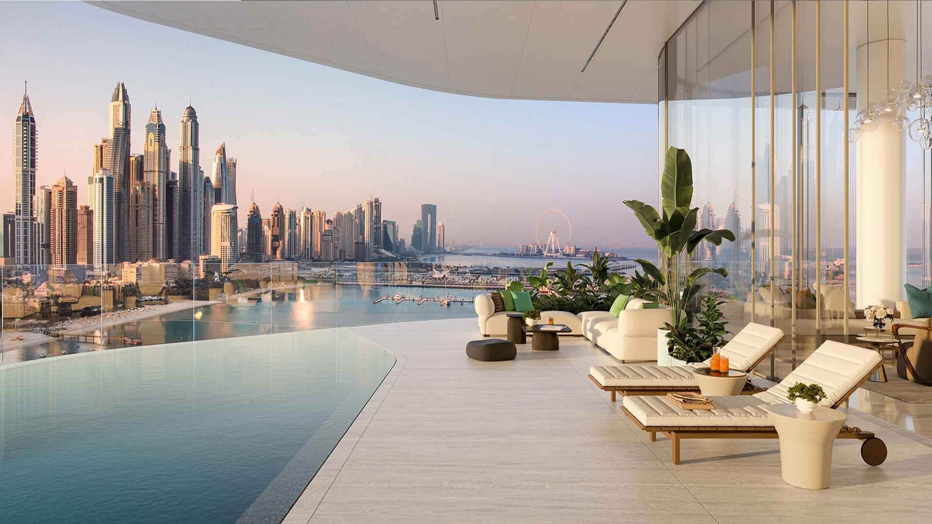 Dubai apartment building representing rent now pay later payment scheme